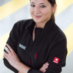 Foto einer Frau